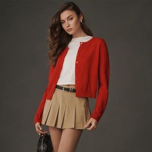 Reformation Clara Cashmere Cardigan Sweater